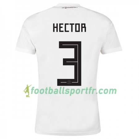 Tenue Allemagne Hector 3 Domicile Coupe du monde 2018 Maillot de Foot
